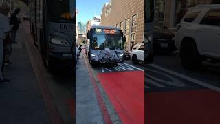 SF Muni: New Flyer XDE60 #6679 on 38R Geary Rapid at Geary & Stockton