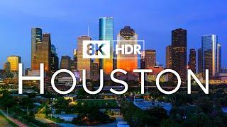 Houston, Texas in 8K ULTRA HD HDR - The Bayou City (60 FPS) **Commercial Licenses Available**