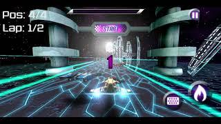 Space race wipeout game play