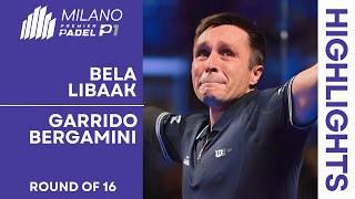 BELA'S LAST MATCH | Bela/Libaak VS Garrido/Bergamini | Milano Premier Padel P1 | First Round