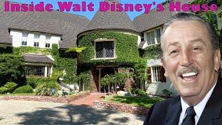 Walt Disney House Storybook Mansion | INSIDE Walt Disney’s Home Tour in Los Feliz...