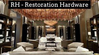 Step into a World of Luxury at the RH Gallery:  Restoration HARDWARE Home Decor Inspiration & Ideas