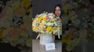 Golden Sunshine Floral Box #flowers #flowershop #florist #rose #irvine