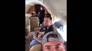 Suicideboys inside private jet 2021