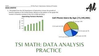 DATA ANALYSIS: TSI MATH TEST REVIEW