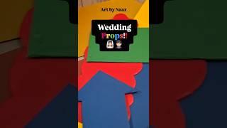 Try out these CRAZY Wedding Props!!🫶️ #shorts #trending #weddingprops #indianwedding #bridetobe