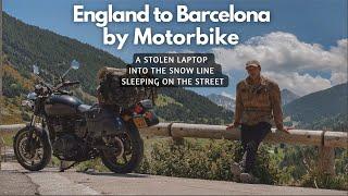 Barcelona to England by Motorbike | Andorra, the Pyrenees and a Bad Wild Camping Decision