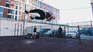 Insane tricks: parkour and freerunning mix