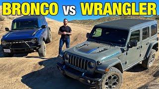 Ford Bronco vs. Jeep Wrangler 4xe: Head-to-Head Comparison