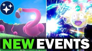 New SHINY OUTBREAK & TERA RAID Events in Pokemon Scarlet and Violet