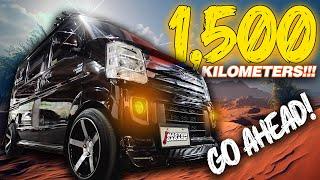 MINIVAN TRAVELLED 1500 KILOMETERS! | Suzuki DA17W | MayorTV