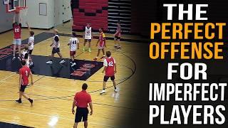 The Perfect Basketball Offense For Imperfect Players - The Marriage of Dribble Drive & Motion