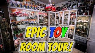 EPIC TOY ROOM TOUR!!! - Star Wars, GI Joe, M.A.S.K, Mego, SMDM, Rambo, Centurions...