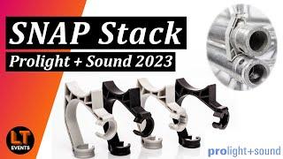 SNAP Stack - schnelles und effizientes Stapeln von Traversen | Prolight + Sound 2023