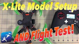 FrSky Taranis X-Lite New Model Setup and Test Flight | Same RSSI as the X9D?