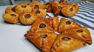 ПИРОЖКИ С МЯСОМ  КАРТОШКОЙ и ЛУКОМ.