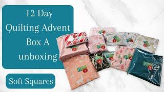 12 Day Quilting Advent Box A - Soft Squares