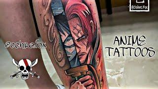 ANIME Tattoo ARTIST @ochre.fox SPAIN  Best works