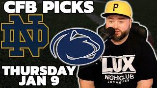 Notre Dame vs Penn State College Football Playoff Picks - Kyle Kirms CFB Bets