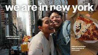 life in our late 20s | first time in new york, central park, cafes & shopping