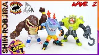 Mattel: Street Sharks 30th Anniversary - Streex, Big Slammu, & Dr. Piranoid | Triple Review