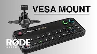 VESA Mount RODECaster Video