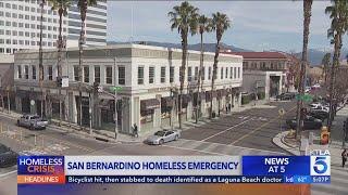 San Bernardino City Council declares homeless emergency