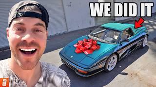 Trading a $1,000 BMW for a FERRARI in 1 week!