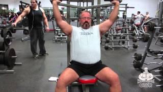 Slo-Motion Reps - Machine Shoulder Press - John Skelton and Collin Rhodes