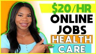  *$20 HOURLY!!* Part-Time & Full-Time Healthcare Online Work-From-Home Jobs! | Apply TODAY!