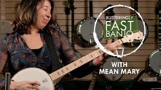 Blisteringly Fast Banjo with Mean Mary - Cripple Creek On A Deering Goodtime Banjo