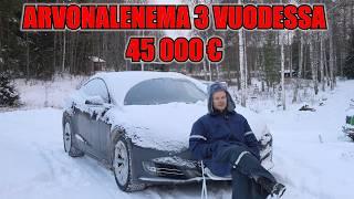 Teslan Arvonalenama 45 000€ Kolmessa Vuodessa, Onko Tässä Mitään Järkeä?