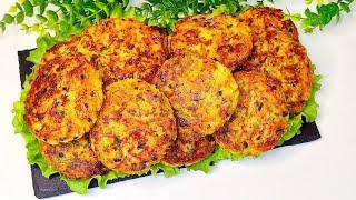 Беру Кабачки и Картошку! Овощные Котлеты Бесподобно Вкусный Рецепт!