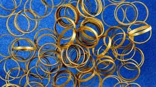 Trove of ancient gold rings buried 6,500 years ago discovered in Romania