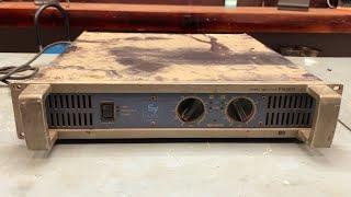 Yamaha Amplifer P5000S Troubleshooting Restoration // Restore and Repair Amplifier Circuit Board