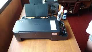 Epson L121 converted to sublimation printer #tutorial #diy