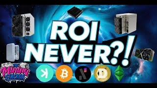 Bear Market Crypto Mining Strategies For GPU ASIC DePin Miners , ROI / Daily Profitability VS Yield