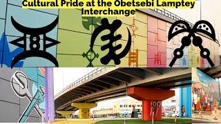 The New Obetsebi Lamptey Interchange: A Landmark of Ghanaian Heritage #accra   #ghana