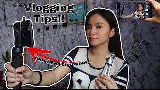 PAANO MAG VLOG GAMIT ANG CELLPHONE?| 5 VLOGGING TIPS 2020