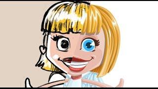 Angel Cartoon Character - Stella The Shining Angel || GraphicMama