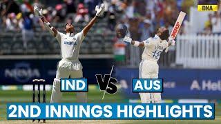 Ind Vs Aus Highlights 2nd Innings: Virat Kohli Remaining Unbeaten Alongside Washington