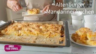 Easy german tangerine cake - one of the best sheet cakes I know - fruit cake recipe