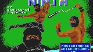 NINJA (C64 Version) 1986, Mastertronic, Sculptured Software