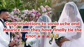 Congratulations to Sonia Uche and Maurice Sam!!!