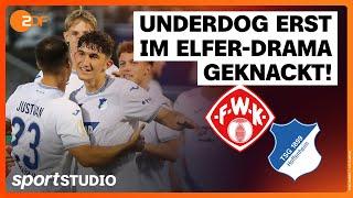 Würzburger Kickers – TSG Hoffenheim | DFB-Pokal, 1. Runde Saison 2024/25 | sportstudio