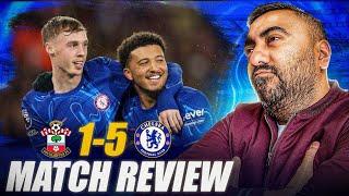 Chelsea DEMOLISH Southampton To Move To 2nd Place!! | Sancho SCORES | Southampton 1-5 Chelsea