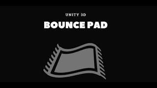 How To Make A BOUNCE PAD in 4 MINUTES | Unity 3D