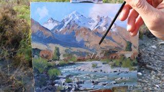 How to Paint Mountains En Plein Air