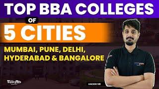 Top BBA Colleges in India  | Best BBA Colleges from 5 Different Cities of India | BBA Colleges