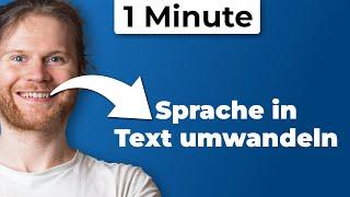 Sprache in Text umwandeln (Mikrofon to Text)